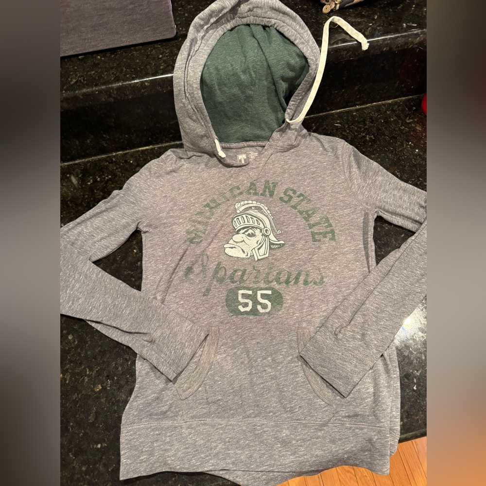 MSU MICHIGAN STATE SPARTANS women’s hoodie size small